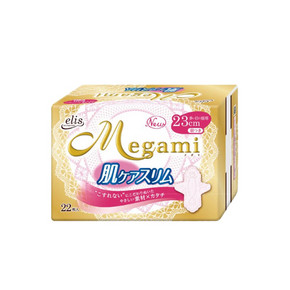 日本megami 大王 日夜用卫生棉卫生巾18枚27cm 19元