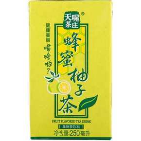 天喔茶庄 蜂蜜柚子茶 250ml*24盒 22.9元包邮