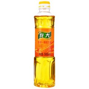 龙大 压榨一级 花生油 500ml 9.9元