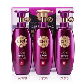 韩国 ReEn 睿嫣洗护套装 洗发水400ml*2+护发素400ml 79元包邮(99-20券)