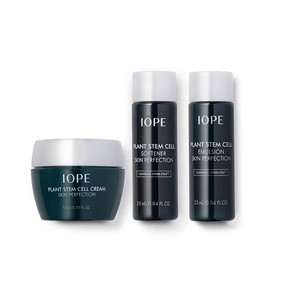 IOPE 亦博 植物中样三件套(水25ml+乳25ml+霜15ml)x2套 64.4元(85.8-21.4)