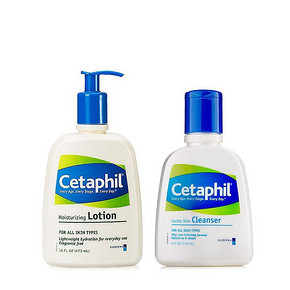 Cetaphil 丝塔芙 洁面乳118ml+润肤乳473ml 69元包邮(99-30)