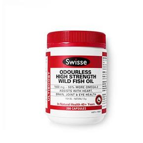 Swisse 无腥味深海野生鱼油 1500mg*200粒 109元包邮