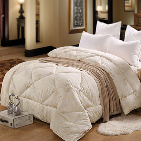 维众家纺 复合澳洲羊毛被冬被双人被200*230cm 99元包邮