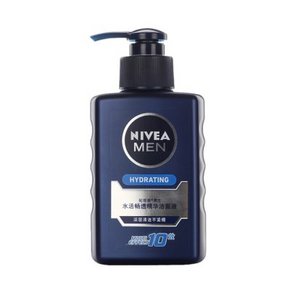妮维雅 男士水活畅透精华洁面液 150ml 15.6元