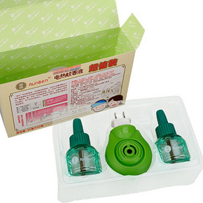 润本 A0163 驱蚊蚊香液促销装（2+1）19.9元