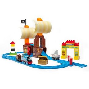 MEGA 美高 托马斯之多多岛迷失宝藏 积木&轨道二合一 169元包邮(249-80)