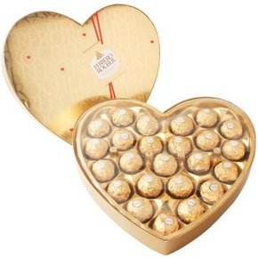 Ferrero Rocher 费列罗 榛果威化巧克力27粒 礼盒装337.5g 49元(99-50)