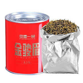 白菜价# 中闽一品 武夷山金俊眉红茶礼盒罐装 125g 6元包邮(148-42-100券)
