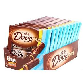 Dove 德芙 巧丝威化巧克力 90g*12 69.9元包邮