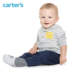 Carter's 条纹套头衫婴儿套装 56元包邮