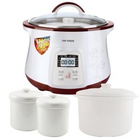 天际(TONZE) DGD-13EG电炖锅电炖盅1.3L 1锅3胆 199元包邮