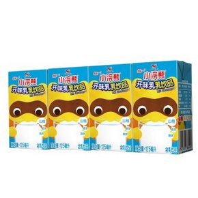 限地区# 统一 小浣熊 开味乳乳饮品 125ml*4盒/组 1元