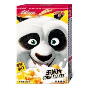 Kellogg’s 家乐氏 功夫熊猫版 即食玉米片 275g 11.9元