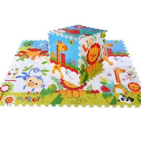 费雪 FisherPrice 双面婴儿爬行垫拼图 折51.3元(78，199-80)