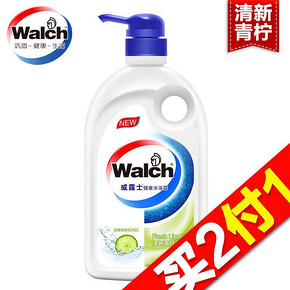 Walch 威露士 清新青柠水润沐浴露600ml 折11.9元(23.9，2件5折)