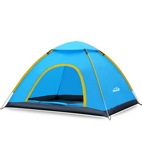 公狼 野外露营双人家庭帐篷速开帐篷 99元包邮(199-100券)