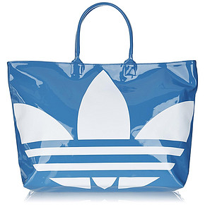 adidas 阿迪达斯 CORE/LARGE 女式手拎包 鸟羽蓝/白 199元包邮(下单7.7折)