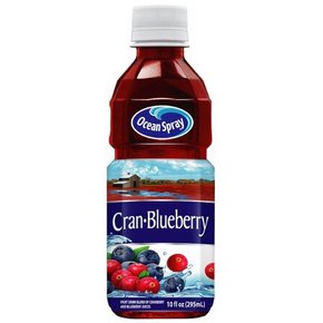 台湾进口 Ocean Spray 优鲜沛 蔓越莓蓝莓综合果汁 295ml 2.9元