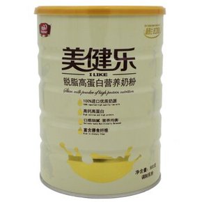 M.love 美庐 美健乐 脱脂高钙高蛋白营养奶粉800g 39元