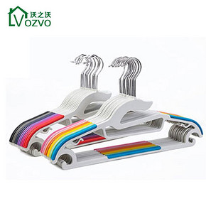 新补券# 沃之沃 干湿两用塑料衣架 10只装 9.9元包邮(19.9-10券)