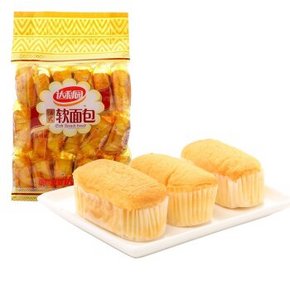 达利园 法式软面包香奶味360g*7+熊字饼干 50.8元包邮（13.9，99-50）