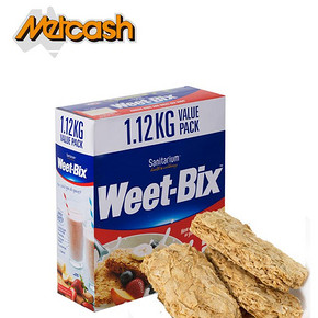 Weet-bix 营养麦片1120g*2盒 95.11元包邮(85+10.11)