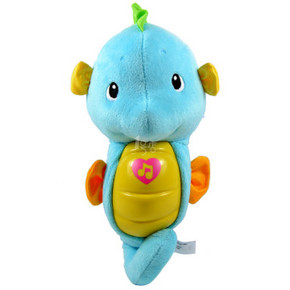 Fisher Price 费雪 新声光安抚海马 蓝色 59元(109，199-100)
