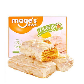 Mage's 麦吉士 涂层杏仁酥塔92g 3.54元(5.9，满5减2)