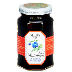 奥地利进口 施陶尔兹 STAUD’S 蓝莓果酱250g 24.9元(49.9，99-50)