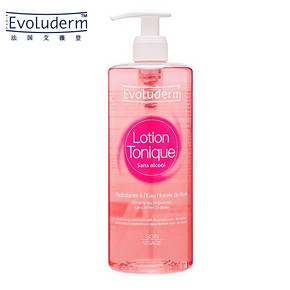 法国 evoluderm 艾薇登 玫瑰柔肤水 500ml 券后60元包邮