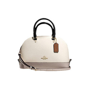 COACH 蔻弛 拼色全牛皮小号贝壳包 F37249 1199元包邮