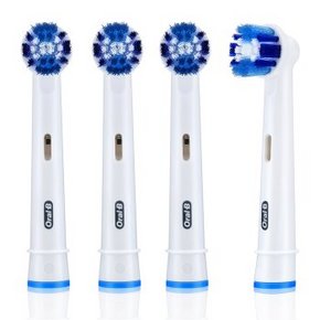 博朗 欧乐B EB20-4 电动牙刷头x5支+公牛开关插座  100元(114-14)