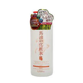 日本 Platinum Label 马油化妆水 1000ml 53.9元包邮(58.9-5券)