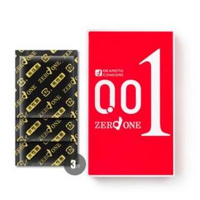 最薄的套# Okamoto 冈本 0.01安全套 20点 39元包邮