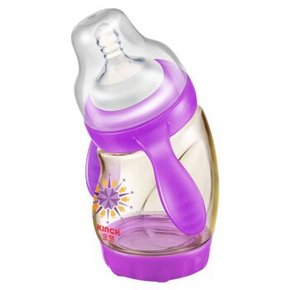 东北福利# KINCH 金赞 帅企鹅宽口防胀气奶瓶160ML 9.9元