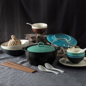 剑林 创意欧式陶瓷餐具碗盘 北欧印象 20头 99元(239-40-100券)