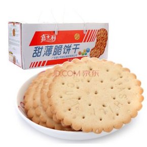 嘉士利 甜薄脆饼干 2000g 折21.4元(42.8，买2免1)