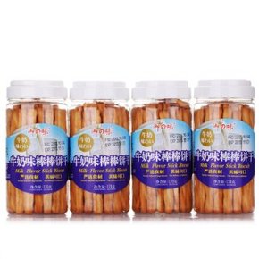 御之味 牛奶味棒棒饼干 170g*4罐 折14.9元(29.9，买2免1)