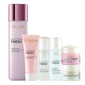L’OREAL 欧莱雅 清润葡萄籽保湿柔肤水 175ml+送5件套 99元包邮