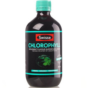 解毒神水# Swisse 薄荷味叶绿素液 抗氧化 500ml 59元(2件包邮)