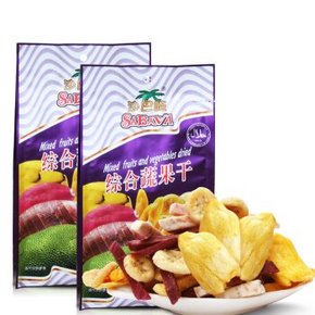 越南进口 Sabava 沙巴哇 综合蔬果干230g*2袋 折15元(29.9，99-50)