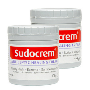 Sudocrem 宝宝湿疹屁屁霜 125g*2瓶 77.2元(69+8.2)