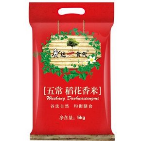 达米食代 五常稻花香米 5kg 折31.5元(39.9，99-25)