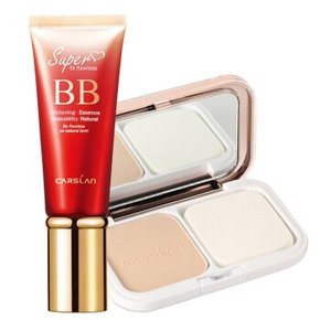 卡姿兰 无暇套装 BB霜48g*2件+粉饼9g*2件+赠6件套+凑单品 98元(198-100)