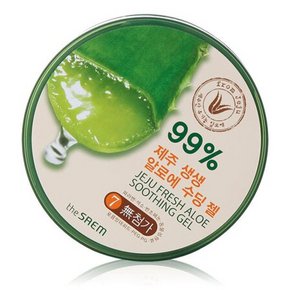 The saem 得鲜 济州岛护肤芦荟胶 300ml 19.9元
