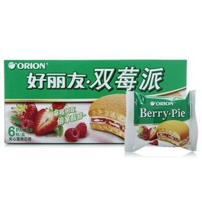 Orion 好丽友 双莓派6枚 138g/盒  折4.4元(8.8，买2免1)