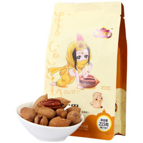 楼兰蜜语 碧根果 奶香味 215g 折11.9元(59.9元任选5件)
