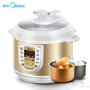 Midea 美的 W13PCS603E 电压力锅双胆 6L 239元包邮(289-50券)