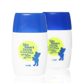 OMI 近江兄弟 小熊防水海边防晒霜30ml *4支 99.6元(166-57-10券)